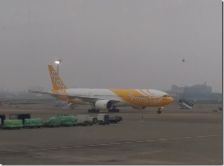 IMAG4004 201504首飛Scoot酷航完首爾 好樣的桃園機場 delay真夠久的