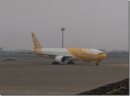 IMAG4005 201504首飛Scoot酷航完首爾 好樣的桃園機場 delay真夠久的