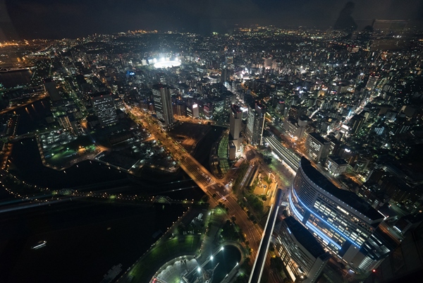 DSC05252 Yokohama-來地標Landmark大樓 賞橫濱港夜景