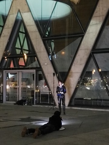 111106 鳳山-大東文化藝術中心 大漏斗造型點上燈更吸睛