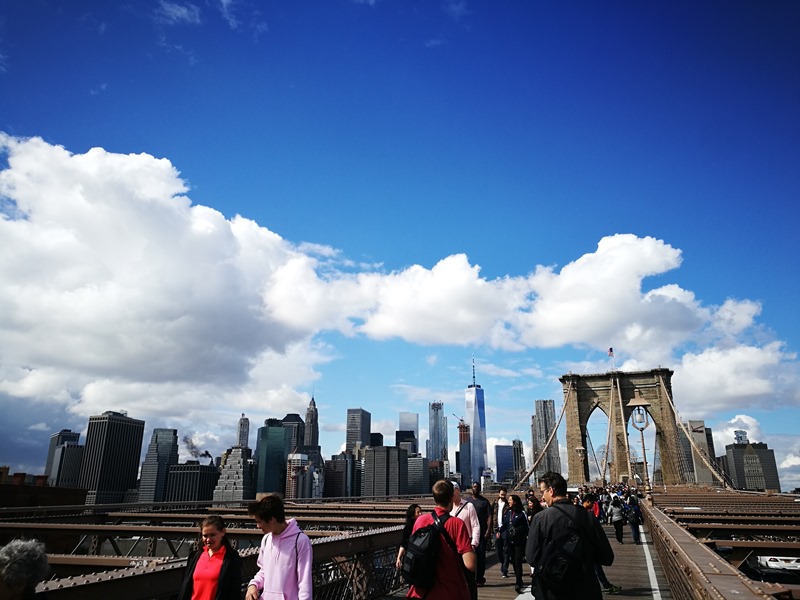 brooklynbridge04 New York-果真大蘋果之紐約真好玩 散步Brooklyn Bridge品味紐約天際線