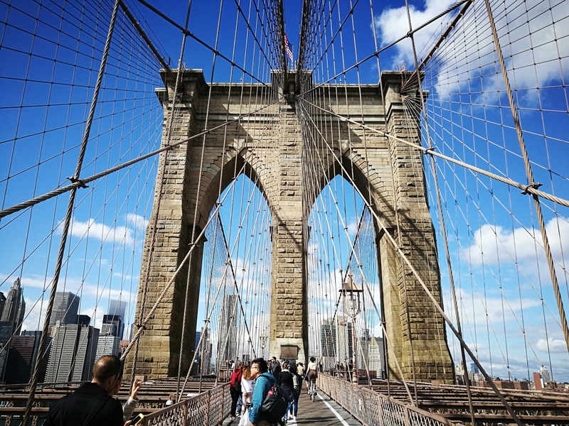brooklynbridge08 New York-果真大蘋果之紐約真好玩 散步Brooklyn Bridge品味紐約天際線