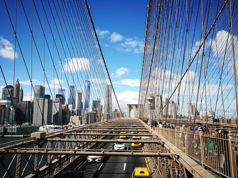 brooklynbridge11 New York-果真大蘋果之紐約真好玩 散步Brooklyn Bridge品味紐約天際線