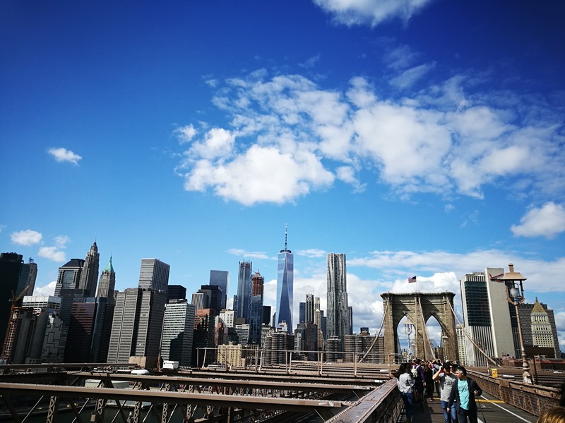 brooklynbridge16 New York-果真大蘋果之紐約真好玩 散步Brooklyn Bridge品味紐約天際線