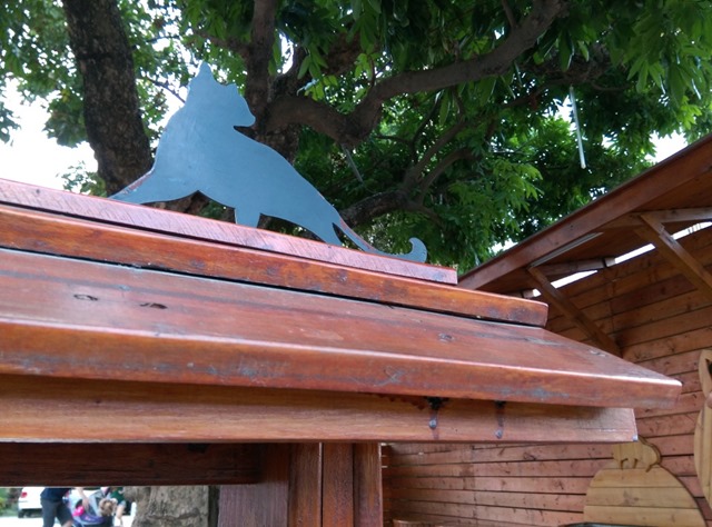 051 虎尾-頂溪 屋頂上的貓 可愛的彩繪社區