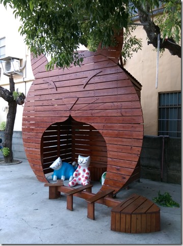 10_thumb1 虎尾-頂溪 屋頂上的貓 可愛的彩繪社區