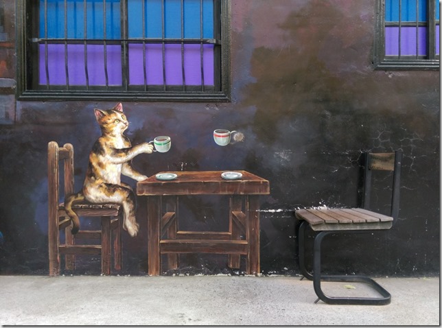 12_thumb1 虎尾-頂溪 屋頂上的貓 可愛的彩繪社區