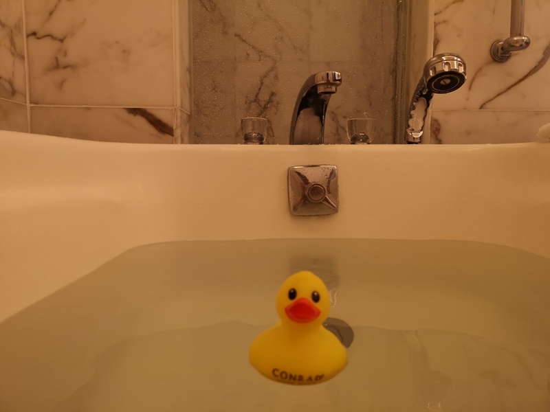 conradhk54 HK-香港Conrad 太古廣場五星級港麗酒店 可愛小熊小鴨作陪