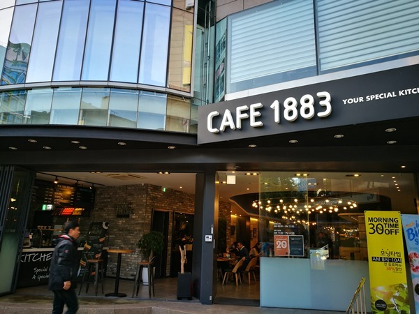 Seoul-Cafe 1883 簡單時尚咖啡廳 首爾咖啡廳真的有夠多