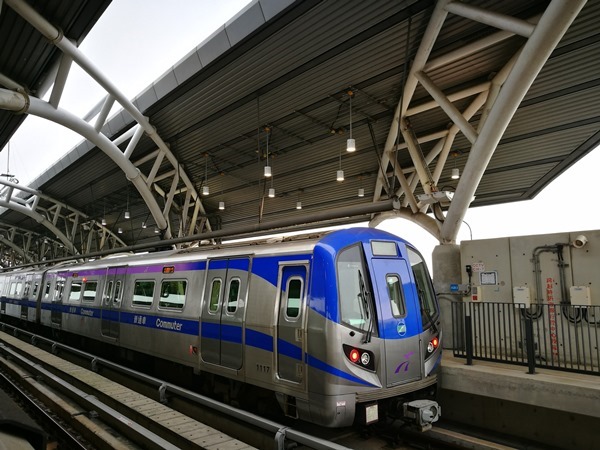 機場捷運試營運搭乘20170218