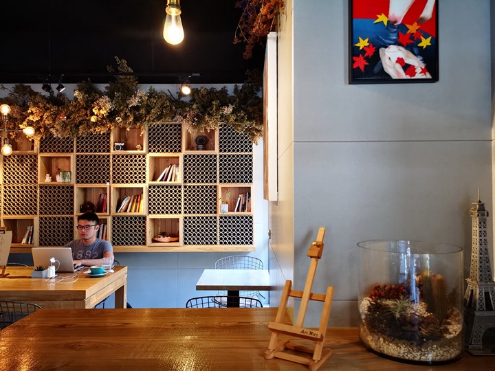 14coffee18-1 中壢-拾事咖啡 優雅舒適爽口單品搭可口甜點又不限時 坐下來不想走了