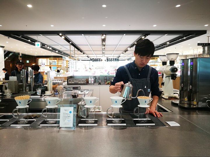 bluebottlecoffee05 Shinagawa-品川車站巧遇藍瓶子Blue Bottle怎麼樣也要來一杯