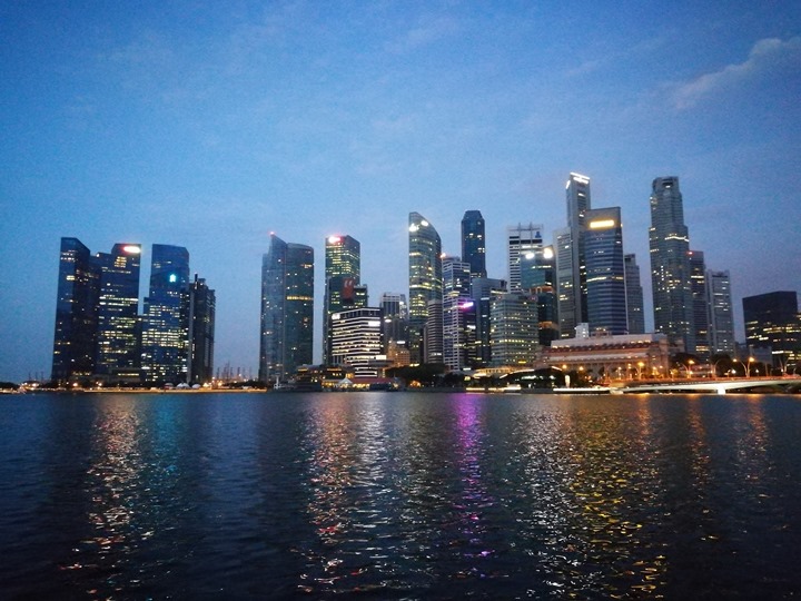 marinabay04 Singapore-Marina Bay晨景 感受新加坡最美的濱海灣