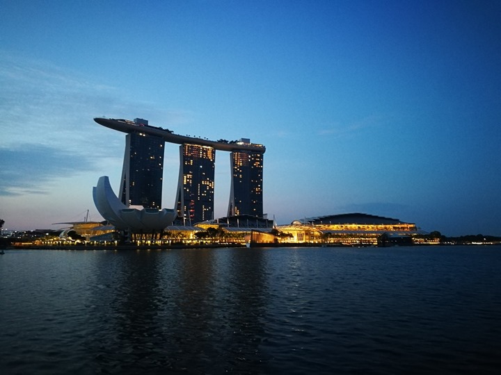 marinabay05 Singapore-Marina Bay晨景 感受新加坡最美的濱海灣
