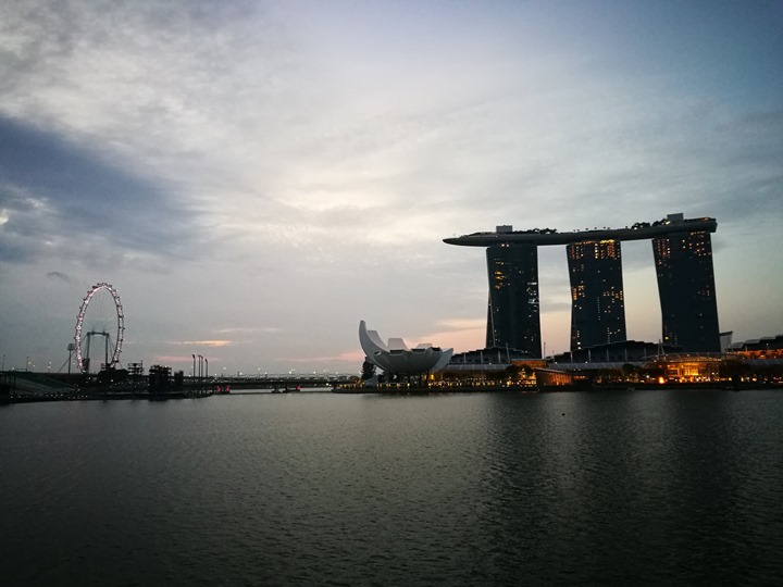 marinabay08 Singapore-Marina Bay晨景 感受新加坡最美的濱海灣