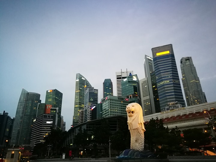 marinabay09 Singapore-Marina Bay晨景 感受新加坡最美的濱海灣