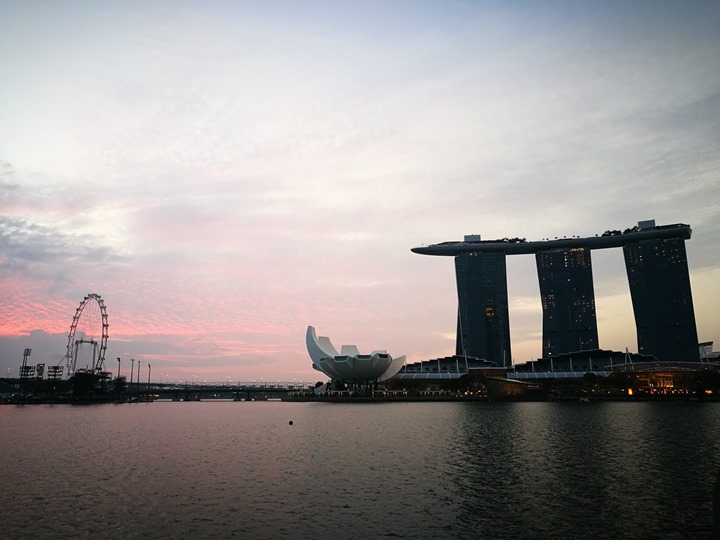marinabay10 Singapore-Marina Bay晨景 感受新加坡最美的濱海灣