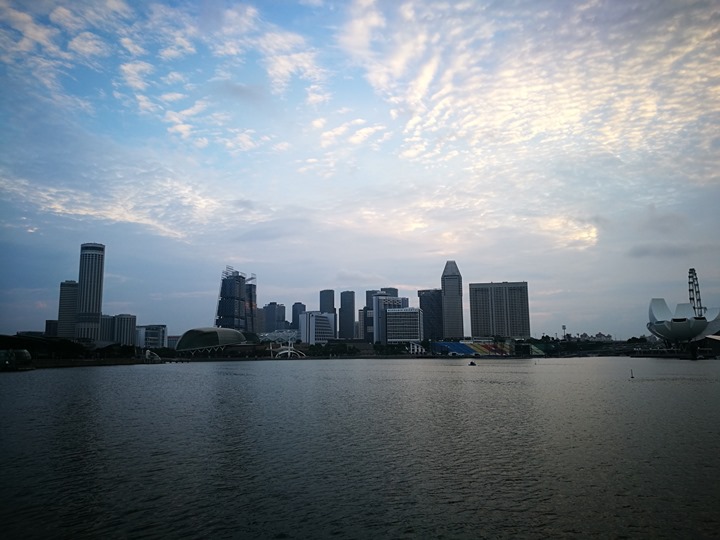 marinabay20 Singapore-Marina Bay晨景 感受新加坡最美的濱海灣