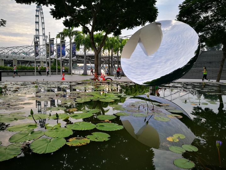 marinabay44 Singapore-Marina Bay晨景 感受新加坡最美的濱海灣