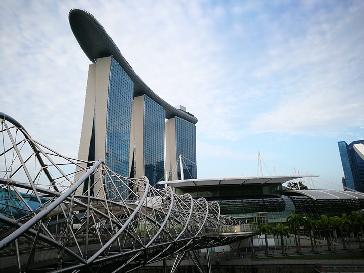 marinabay51 Singapore-Marina Bay晨景 感受新加坡最美的濱海灣