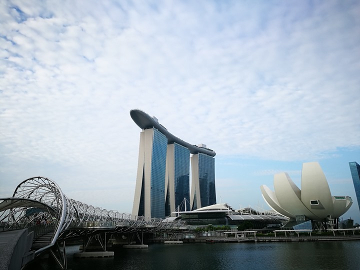 marinabay62 Singapore-Marina Bay晨景 感受新加坡最美的濱海灣