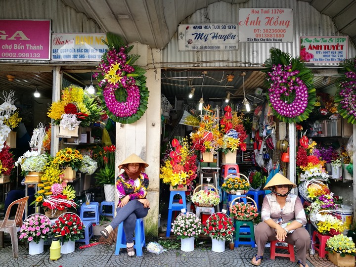 Chợ-Bến-Thành02 HoChiMinh-胡志明濱城市場Chợ Bến Thành隨便逛 傳統市場看當地人生活