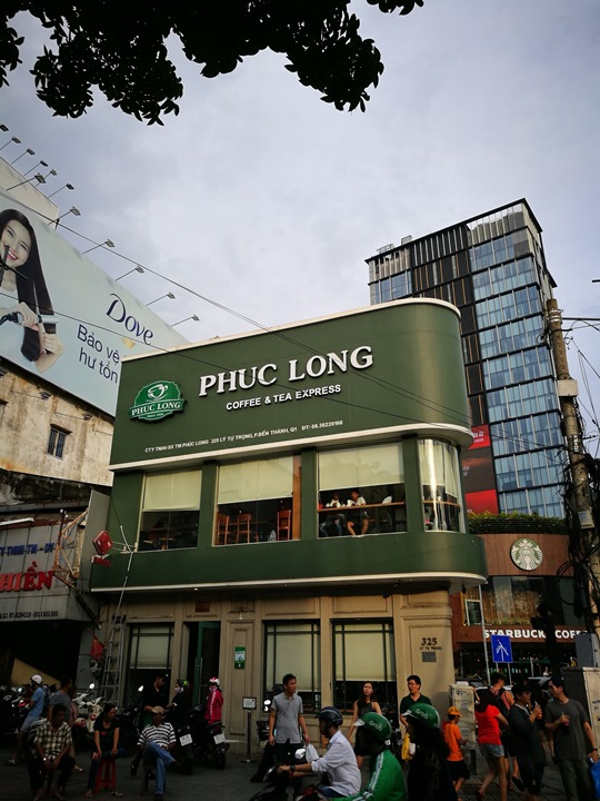 HoChiMinh-Phuc long福隆咖啡 各種奶茶好好喝