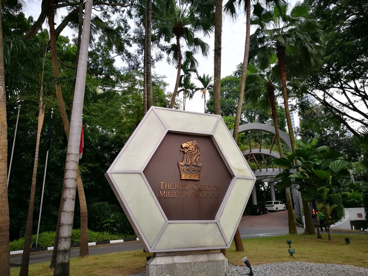 Singapore-Ritz Carlton心滿意足的五星級飯店 新加坡最常住的飯店之一