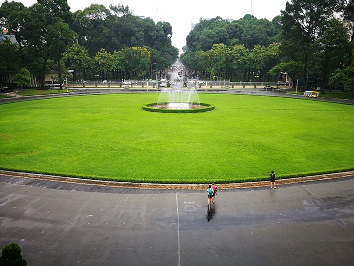 independancepalace070117 HoChiMinh-獨立宮 歷史意義大過建築之美的胡志明必訪景點