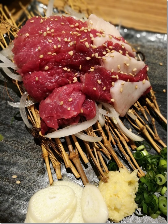 samurai08 Hamamatsucho-九州の地魚料理 侍(さむらい) 濱松町大門分店 生馬肉彈性十足