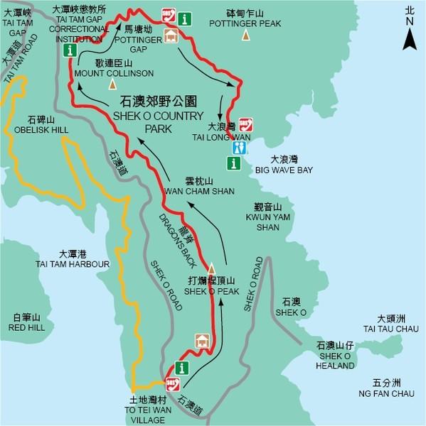 5443613323 HK-亞洲最美市區行山徑-龍脊(港島徑第8段)