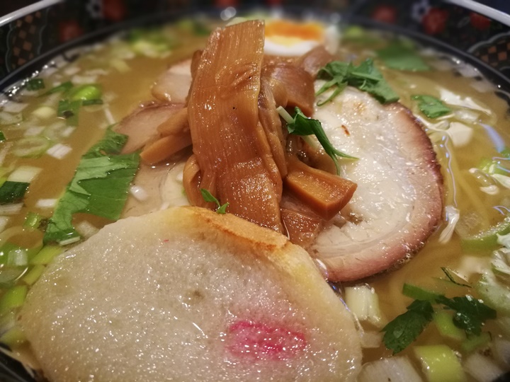 ajisailamen5 Hakodate-函館 麺厨房あじさい味彩 鹽味拉麵清爽不油膩