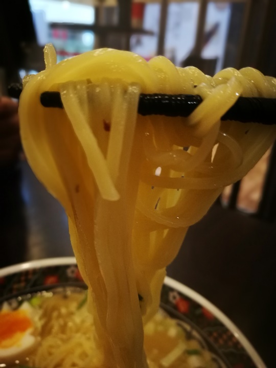 ajisailamen6 Hakodate-函館 麺厨房あじさい味彩 鹽味拉麵清爽不油膩