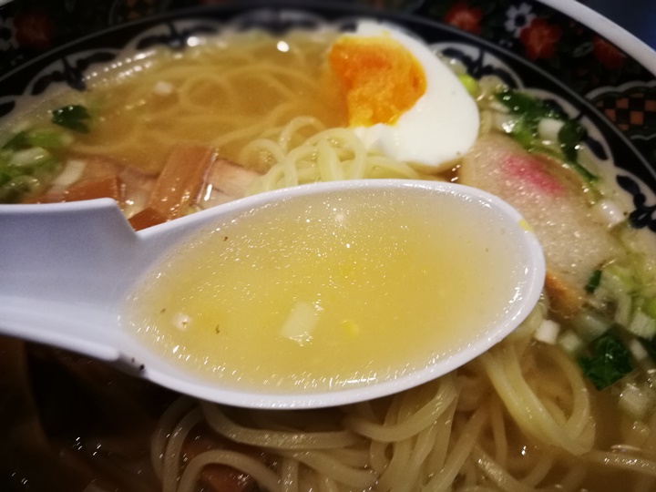 ajisailamen7 Hakodate-函館 麺厨房あじさい味彩 鹽味拉麵清爽不油膩