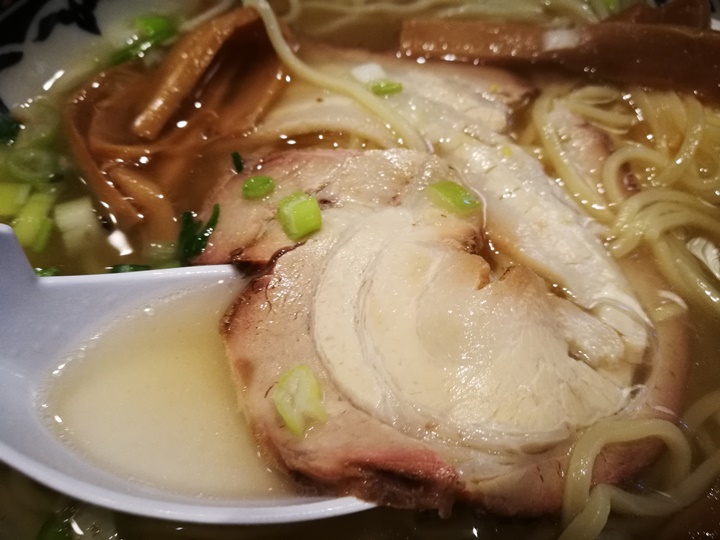 ajisailamen8 Hakodate-函館 麺厨房あじさい味彩 鹽味拉麵清爽不油膩