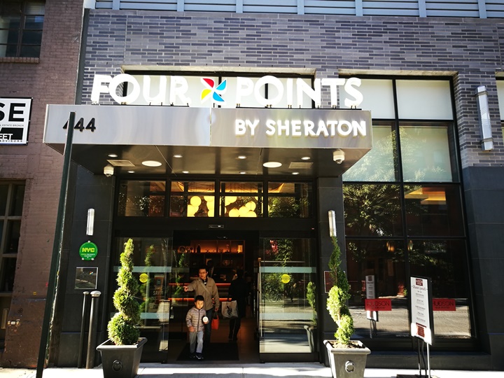 New York-果真大蘋果之紐約真好玩 Four Points by Sheraton Manhattan Midtown West簡單舒適好睡的商務飯店