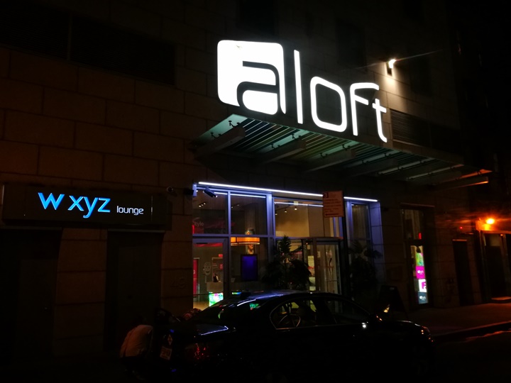New York-果真大蘋果之紐約真好玩 Aloft Manhattan Downtown-Financial District簡單方便 轉個彎到世貿大樓