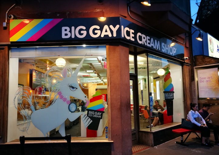 New York-果真大蘋果之紐約真好玩 石牆紀念公園與人氣冰淇淋店Big Gay