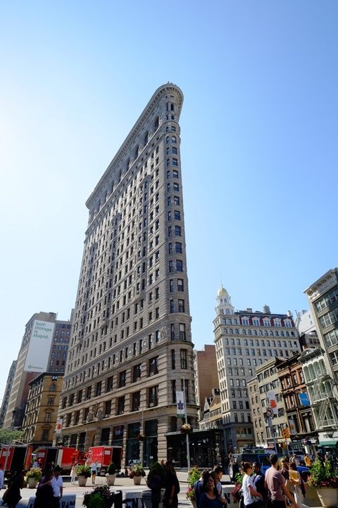 New York-果真大蘋果之紐約真好玩 地標Flatiron熨斗大樓