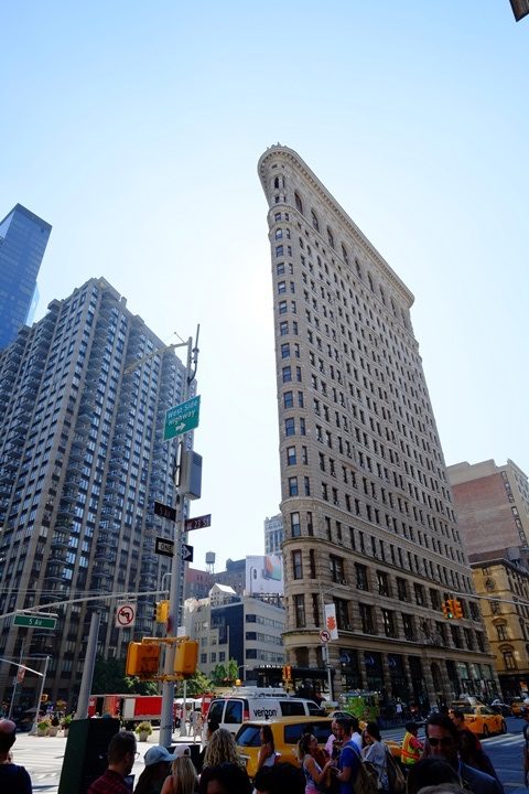 flatiron080102-e1511533495766 New York-果真大蘋果之紐約真好玩 地標Flatiron熨斗大樓