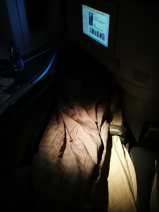 flyjfk29 201709台北紐約EVA皇璽桂冠艙初體驗 舒適溫馨有家的感覺...