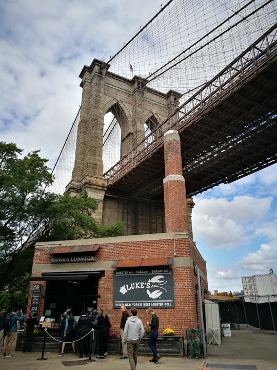 lukes01 New York-果真大蘋果之紐約真好玩 布魯克林橋下美食多Luke's Lobster&Brooklyn Ice Cream Factory