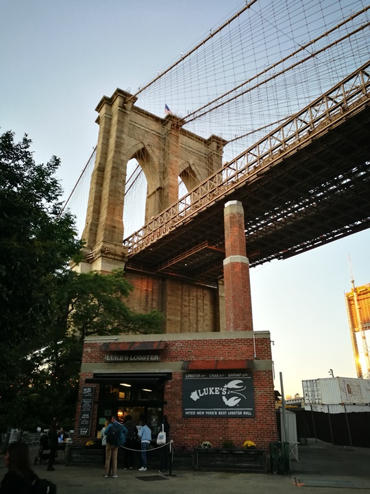 New York-果真大蘋果之紐約真好玩 布魯克林橋下美食多Luke’s Lobster&Brooklyn Ice Cream Factory