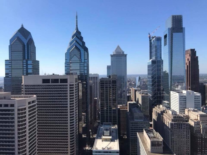 philly Philadelphia-費城市政廳與Bluestone Lane Coffee歇個腳