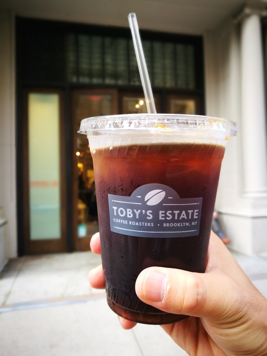 New York-果真大蘋果之紐約真好玩 Toby Coffee 冰滴好好喝(熨斗大樓旁)