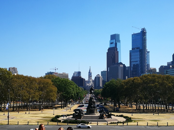 Philly35 Philadelphia-羅丹博物館看雕塑/費城藝術博物館 深植人心的拳王洛基拍攝處