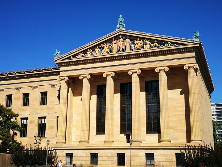 Philly36 Philadelphia-羅丹博物館看雕塑/費城藝術博物館 深植人心的拳王洛基拍攝處