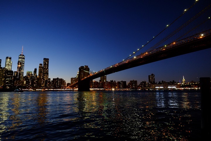 dumboview01 New York-果真大蘋果之紐約真好玩 布魯克林橋下 網紅聖地Dumbo&渡船碼頭賞曼哈頓夜景
