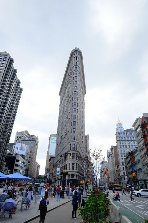 flatiron080106-e1511533893399 New York-果真大蘋果之紐約真好玩 地標Flatiron熨斗大樓