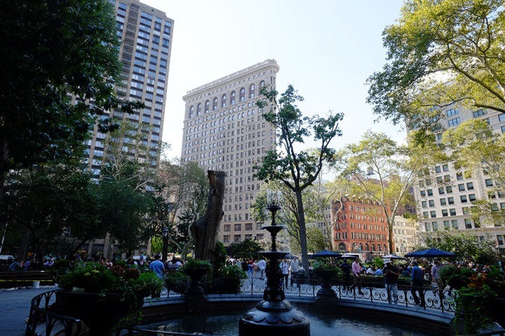 flatiron080109 New York-果真大蘋果之紐約真好玩 地標Flatiron熨斗大樓